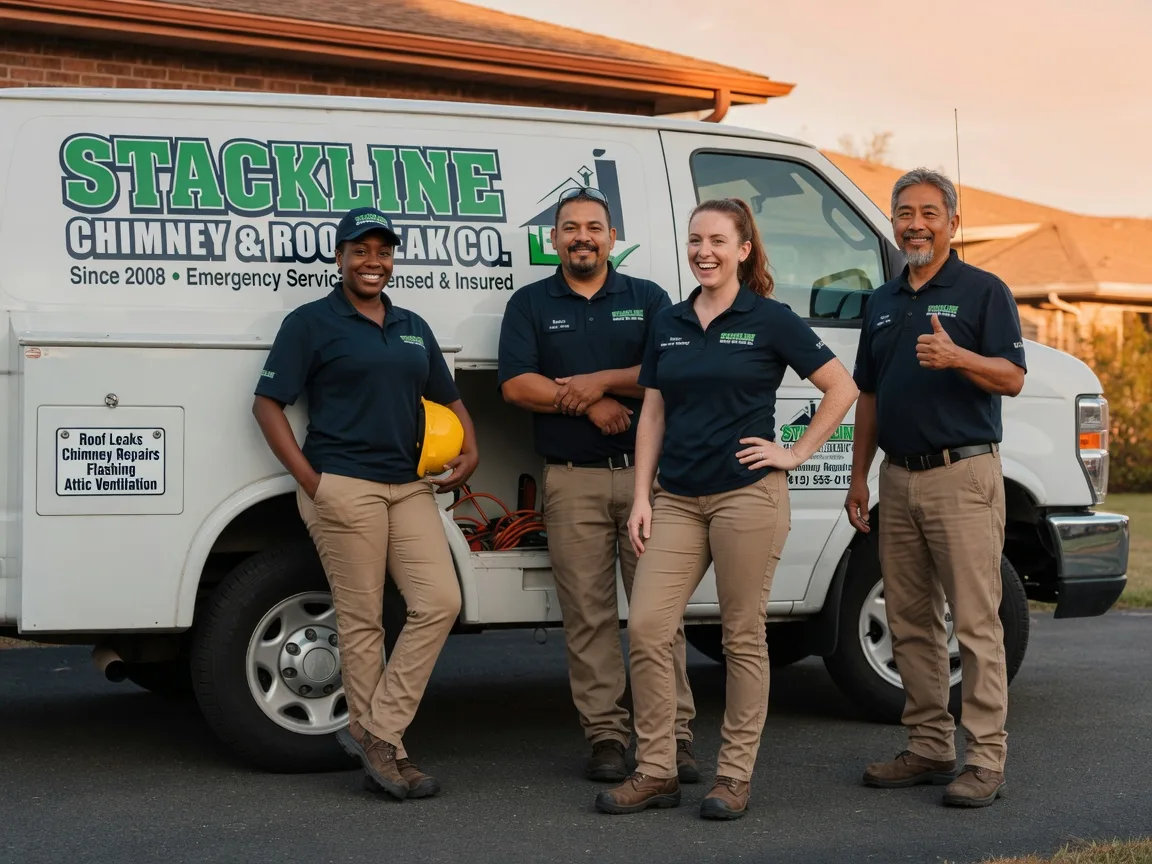 Chimney flashing repair company in Richland, MI
